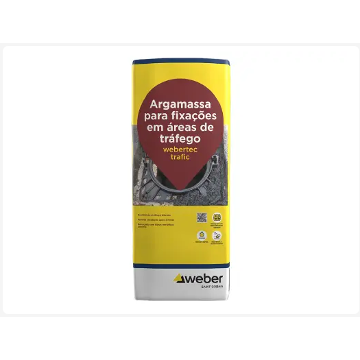 Weber. tec trafic negro - 25Kg