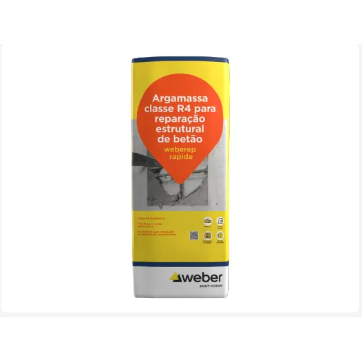 Weberrep rapide - cinza - 25Kg