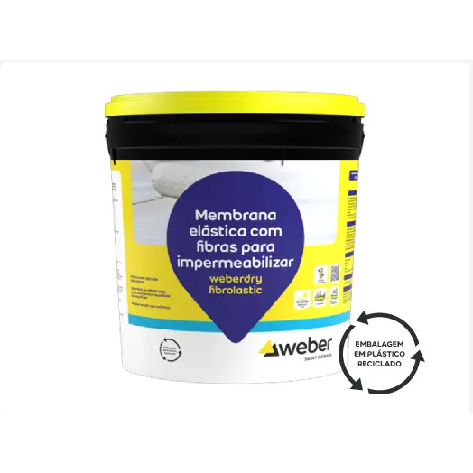 WEBERDRY FIBROLASTIC BRANCO REFLET - 5Kg