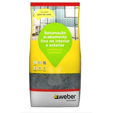  Webercolor premium Verde agua (A) - 5Kg