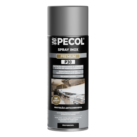 PECOL TINTA SPRAY INOX P30