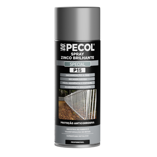PECOL SPRAY ZINCO BRILHANTE - 400ml