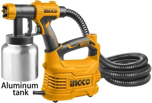 INC-CO PISTOLA PULVERI. PINTURA 500W - SPG5008-2