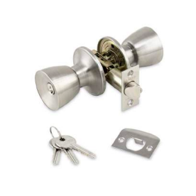 FECHADURA TUBULAR C/CHAVE INOX 9600