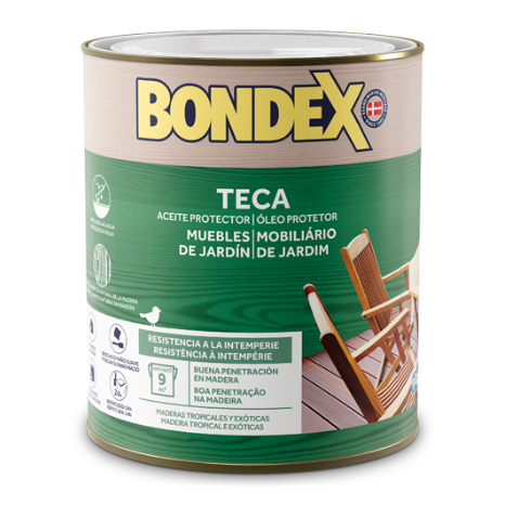 BONDEX OLEO DE TECA 4428-900 (0.75L)