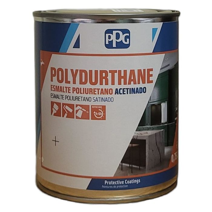 TINTA POLYDURTHANE ACET RAL9005