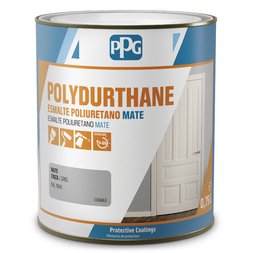 TINTA POLYDURTHANE MATE RAL9005