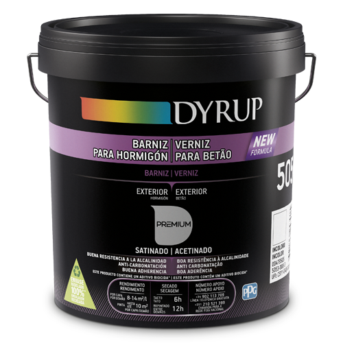 VERNIZ P/BETÃO INCOLOR 5053 - 5L