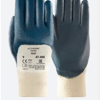 LUVA NITRILO AZUL 230 Nº9