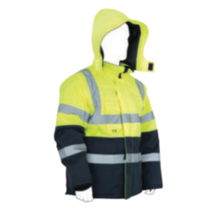 PARKA A.VISIB. AMARELO/AZUL - L