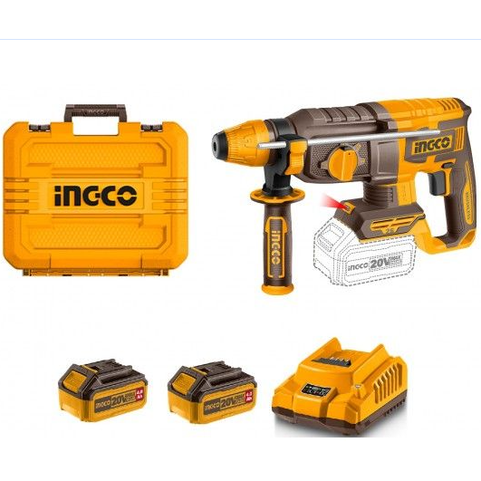 INC-CO MART.PERFURADOR 20V +BAT4A.+CARREG.MALA