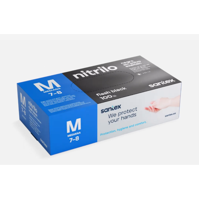 LUVAS NITRILO SANTEX CX 10 0UNI TAM-L