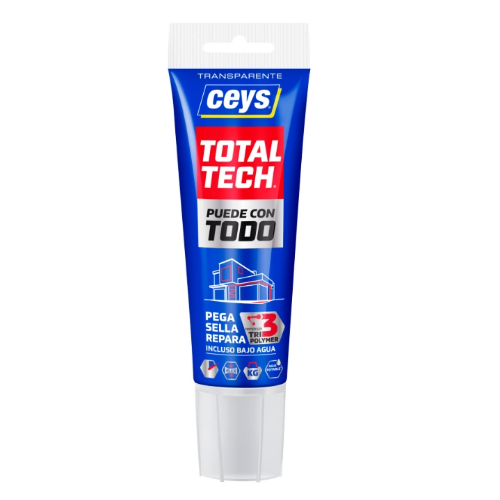 CEYS TOTAL TECH TUBO TRANSPARENTE 125ML