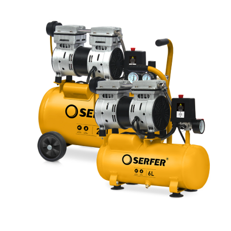SERFER COMPRESSOR SILENCIOSO 24L - 3627-24