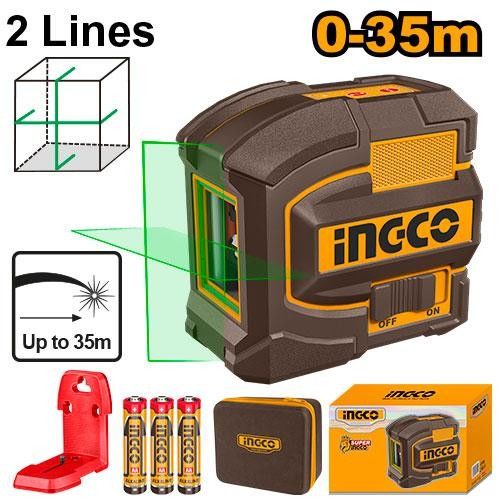 INC-CO NIVEL LASER TRAÇO VERDE 2LINHAS - HLL156601