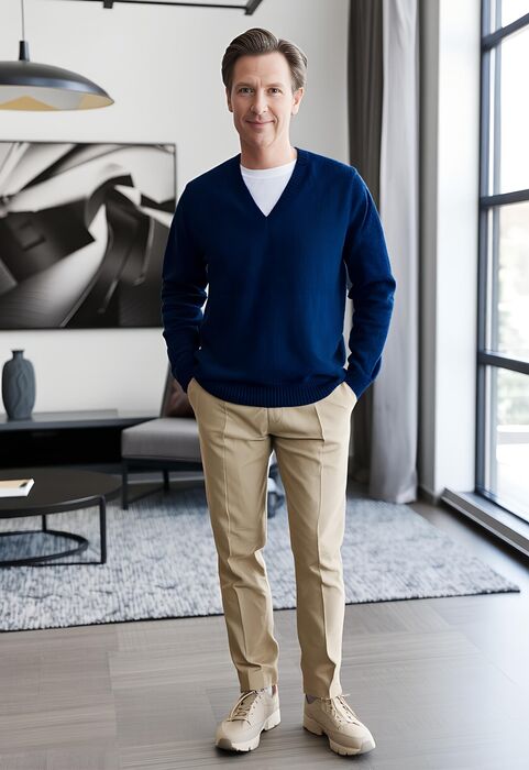 Pullover, Merino Wool, Regular Fit