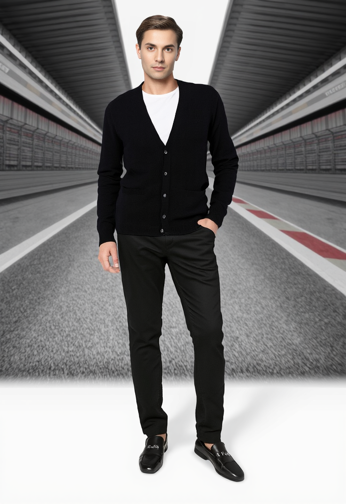 Button-up Jacket, Jersey Knit, Regular Fit 2