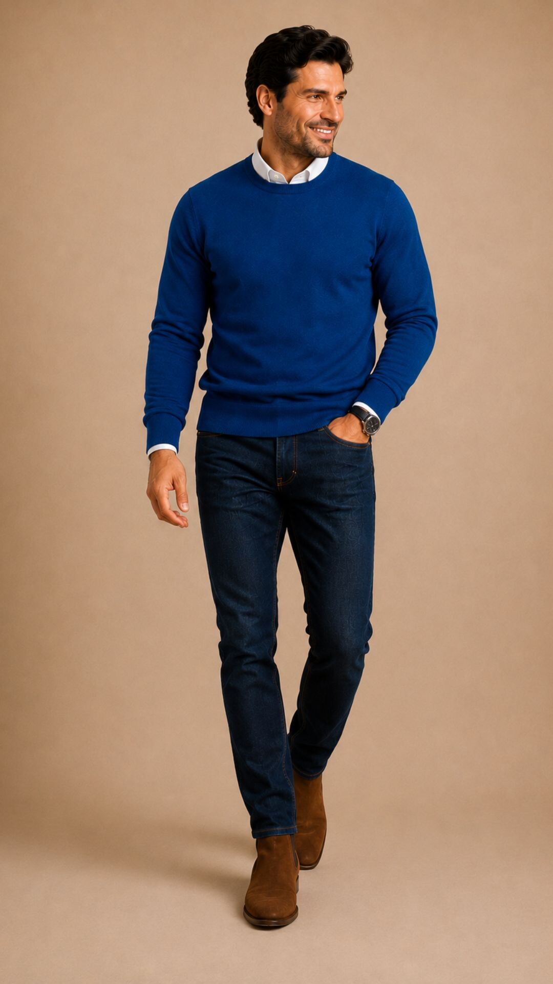 round neck sweater